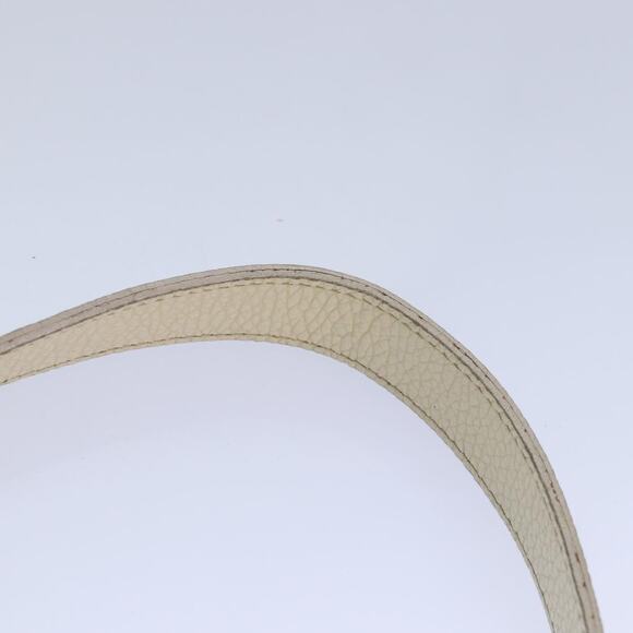 Burberry Shoulder Bag Leather Cream Silver - Picture 8 of 16